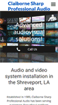 Mobile Screenshot of claibornesharp.com